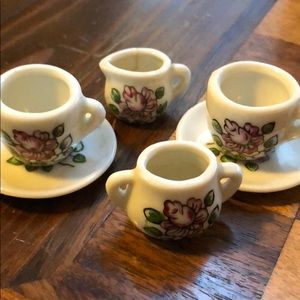 Porcelain tea set